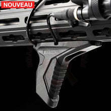 Charger l'image dans la galerie, Grip Strike Industries Link Angled M-Lok / Keymod Polymer Hand Stop Noir - Poignées Tactiques