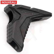 Charger l'image dans la galerie, Grip Strike Industries Link Angled M-Lok / Keymod Polymer Hand Stop Noir - Poignées Tactiques
