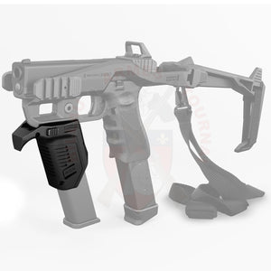 Grip Tactique Porte-Chargeur Glock Picatinny Recover Tactical Noir Poignées Tactiques