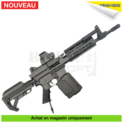 HPA Golden Eagle GE6671 Fusion Engine + Point Rouge + Drum + Fausses cartouches répliques d’épaule airsoft HPA