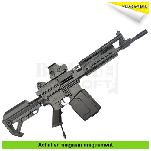HPA Golden Eagle GE6671 Fusion Engine + Point Rouge + Drum + Fausses cartouches répliques d’épaule airsoft HPA