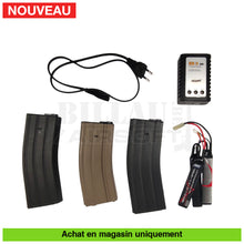Charger l'image dans la galerie, Kit Complet AEG FN SCAR L Tan + Chargeurs - répliques d’épaule airsoft AEG