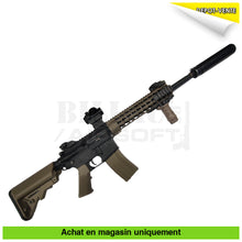 Charger l'image dans la galerie, Kit Complet AEG Lancer Tactical M4 Custom + Silencieux + Point Rouge +... - répliques d’épaule airsoft AEG