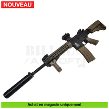 Charger l'image dans la galerie, Kit Complet AEG Lancer Tactical M4 Custom + Silencieux + Point Rouge +... - répliques d’épaule airsoft AEG