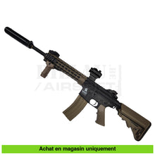 Charger l'image dans la galerie, Kit Complet AEG Lancer Tactical M4 Custom + Silencieux + Point Rouge +... - répliques d’épaule airsoft AEG