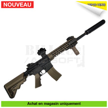 Charger l'image dans la galerie, Kit Complet AEG Lancer Tactical M4 Custom + Silencieux + Point Rouge +... - répliques d’épaule airsoft AEG