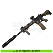 Charger l'image dans la galerie, Kit Complet AEG Lancer Tactical M4 Custom + Silencieux + Point Rouge +... - répliques d’épaule airsoft AEG