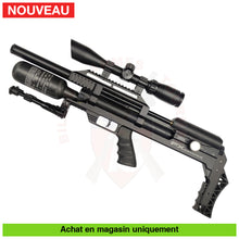 Charger l'image dans la galerie, Kit Complet Carabine à plombs PCP FX Airguns Maverick Compact cal. 5.5mm+ Lunette Swiss Arms + Bipied + Compresseur