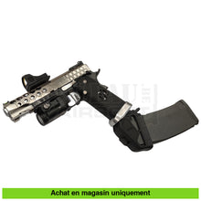Charger l'image dans la galerie, Kit Complet Pistolet GBB HPA AW Custom Hi Capa 5.1 Hexcut + Chargeurs + Point rouge +... répliques de poing airsoft HPA