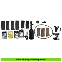 Charger l'image dans la galerie, Kit Complet Pistolet GBB HPA AW Custom Hi Capa 5.1 Hexcut + Chargeurs + Point rouge +... répliques de poing airsoft HPA