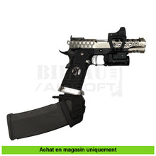 Charger l'image dans la galerie, Kit Complet Pistolet GBB HPA AW Custom Hi Capa 5.1 Hexcut + Chargeurs + Point rouge +... répliques de poing airsoft HPA