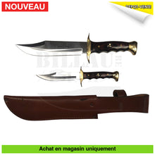 Charger l'image dans la galerie, Kit de 2 Couteaux fixes Bushline Bowie - Couteaux fixes Militaires