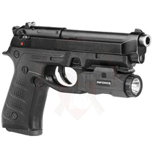 Charger l&#39;image dans la galerie, Kit De Conversion Rail Carcasse Pour Beretta 92 Recover Tactical Bc2 Noir Plaquettes