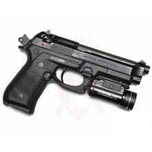 Charger l&#39;image dans la galerie, Kit De Conversion Rail Carcasse Pour Beretta 92 Recover Tactical Bc2 Noir Plaquettes