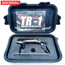 Charger l&#39;image dans la galerie, Kit Détente Match TR-1 Upgrade Crocodile Essential pour Glock Gen 3/4 Détentes
