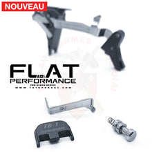 Charger l&#39;image dans la galerie, Kit Détente Match TR-1 Upgrade Flat Performance pour Glock Gen 3 Détentes