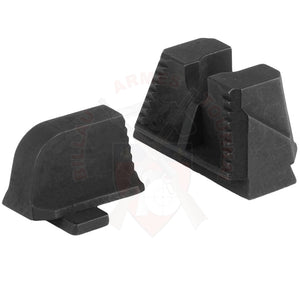 Kit Hausse Et Guidon Acier Rehaussé Strike Industries Pour Glock Hausses Guidons