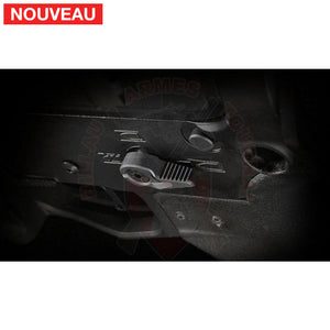 Kit Sécurité Ambidextre Rallongée Strike Industries Noir pour AR-15 Leviers de Sécurité