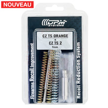 Charger l&#39;image dans la galerie, Kit Tige-Guide Anti-Recul DPM pour CZ TS Orange &amp; CZ TS2 Matériels de compétition customisation