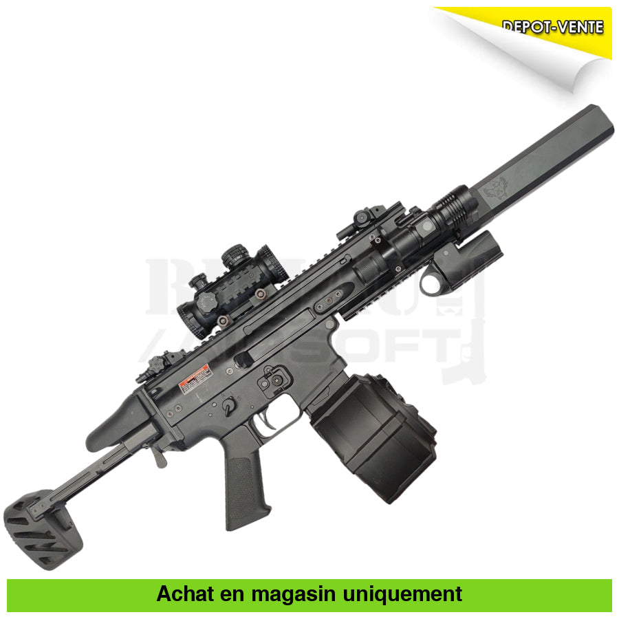Kit Ultra Complet AEG Scar SC Full Métal Custom (Rare) répliques d’épaule airsoft AEG