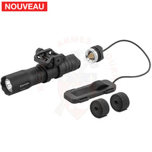 Charger l&#39;image dans la galerie, Lampe Skywoods Tactital Picatinny Noire Lampes