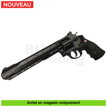 Charger l&#39;image dans la galerie, Lot de 2 Revolvers GNB Co2 Ruger Super Hawk 8’’ + Barillets (Le chrome fonctionnel le noir pour pièces) répliques de