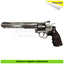 Charger l&#39;image dans la galerie, Lot de 2 Revolvers GNB Co2 Ruger Super Hawk 8’’ + Barillets (Le chrome fonctionnel le noir pour pièces) répliques de