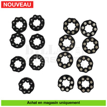 Charger l&#39;image dans la galerie, Lot de 2 Revolvers GNB Co2 Ruger Super Hawk 8’’ + Barillets (Le chrome fonctionnel le noir pour pièces) répliques de