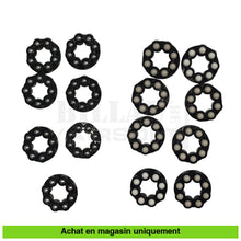 Charger l&#39;image dans la galerie, Lot de 2 Revolvers GNB Co2 Ruger Super Hawk 8’’ + Barillets (Le chrome fonctionnel le noir pour pièces) répliques de