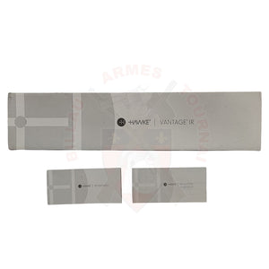 Lunette Hawke 6 24x50 AO Mildot IR + Colliers 11mm Lunettes