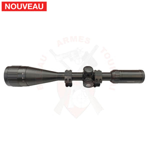 Lunette Hawke 6 24x50 AO Mildot IR + Colliers 11mm Lunettes