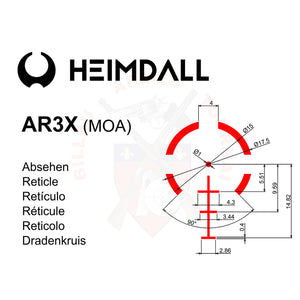 Lunette Heimdall (3x) AR3X Lunettes