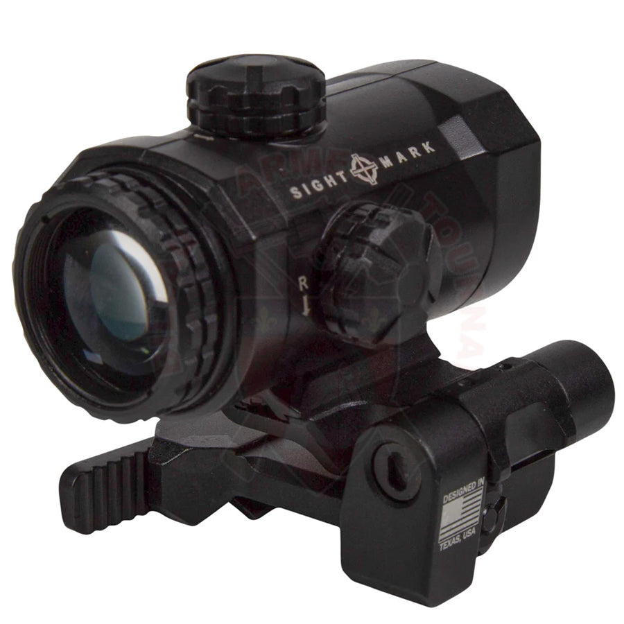 Magnifier pour Point rouge Sightmark XTM-3 3x avec montage LQD Magnifier
