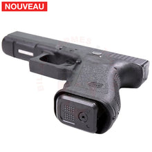 Charger l&#39;image dans la galerie, Magwell Polymère Magpul pour Glock 17 Gen 3 noir Matériels de compétition customisation