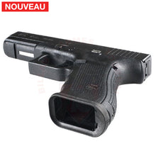 Charger l&#39;image dans la galerie, Magwell Polymère Magpul pour Glock 17 Gen 4 noir Matériels de compétition customisation