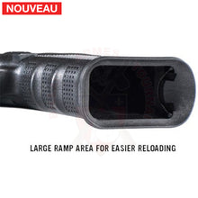 Charger l&#39;image dans la galerie, Magwell Polymère Magpul pour Glock 17 Gen 4 noir Matériels de compétition customisation