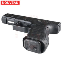 Charger l&#39;image dans la galerie, Magwell Polymère Magpul pour Glock 17 Gen 4 noir Matériels de compétition customisation