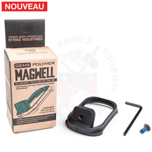 Charger l'image dans la galerie, Magwell Strike Industries pour Glock 17/22/31/34/35 Gen 5 Noir - Matériels de compétition customisation