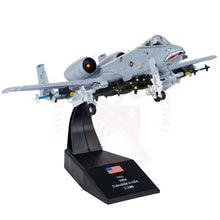 Charger l&#39;image dans la galerie, Maquette de collection métal Avion A-10 Thunderbolt Echelle 1:100 Maquettes de collection