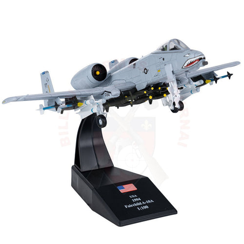 Maquette de collection métal Avion A-10 Thunderbolt Echelle 1:100 Maquettes de collection