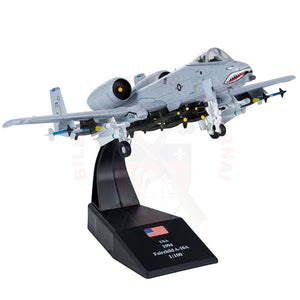 Maquette de collection métal Avion A-10 Thunderbolt Echelle 1:100 Maquettes de collection