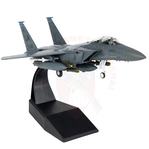 Maquette de collection métal Avion F-15E Echelle 1:100 Maquettes de collection