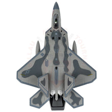 Charger l&#39;image dans la galerie, Maquette de collection métal Avion F-22 Raptor US Air Force Echelle 1:100 Maquettes de collection