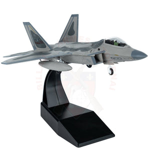 Maquette de collection métal Avion F-22 Raptor US Air Force Echelle 1:100 Maquettes de collection
