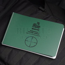 Charger l&#39;image dans la galerie, Military Waterproof Snipers Logbook 148X210Mm Od Blocs-Notes
