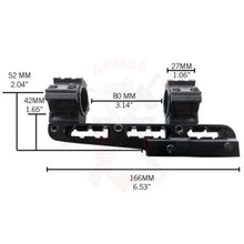 Charger l&#39;image dans la galerie, Montage Lunette Konus 1’’/30mm Picatinny Cantilever Universal Montages lunettes
