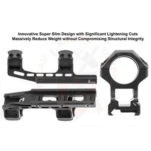 Montage Lunette UTG 1’’ Picatinny High Offset 50mm Montages lunettes