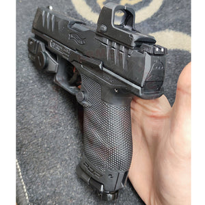 Montage Point Rouge + Lampe Tactique sur Pistolet de défense T4E Co2 Walther PDP Réparations