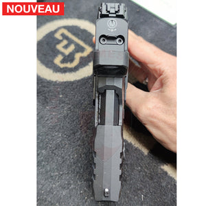 Montage Point Rouge + Lampe Tactique sur Pistolet de défense T4E Co2 Walther PDP Réparations