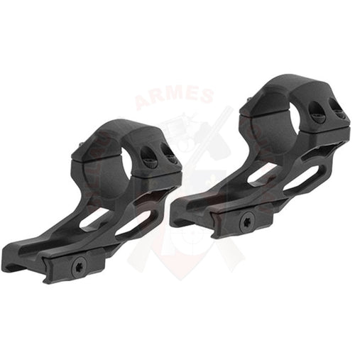 Paire de colliers de montage UTG 1’ Picatinny High Offset 37mm Montages lunettes